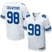 Camiseta Dallas Cowboys Crawford Blanco Nike Elite NFL Hombre