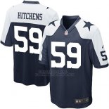 Camiseta Dallas Cowboys Hitchens Negro Blanco Nike Game NFL Hombre