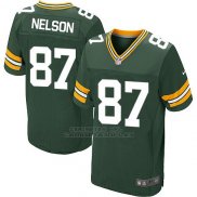 Camiseta Green Bay Packers Nelson Verde Nike Elite NFL Hombre