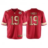 Camiseta Kansas City Chiefs Maclin Rojo Nike Gold Game NFL Hombre
