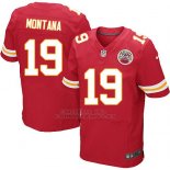 Camiseta Kansas City Chiefs Montana Rojo Nike Elite NFL Hombre