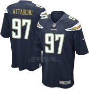 Camiseta Los Angeles Chargers AttaochuNegro Hombre Nike Game NFL