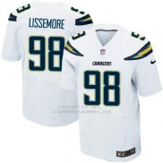 Camiseta Los Angeles Chargers Lissemore Blanco Nike Elite NFL Hombre