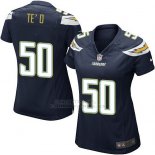 Camiseta Los Angeles Chargers Teo Negro Nike Game NFL Mujer