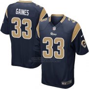 Camiseta Los Angeles Rams Gaines Negro Nike Game NFL Nino