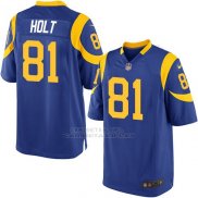 Camiseta Los Angeles Rams Holt Azul Nike Game NFL Hombre