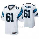 Camiseta NFL Game Hombre Carolina Panthers Matt Paradis Blanco
