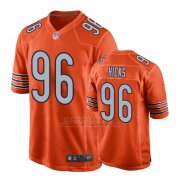 Camiseta NFL Game Hombre Chicago Bears Akiem Hicks Naranja Alternate
