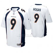 Camiseta NFL Game Hombre Denver Broncos Kevin Hogan Blanco