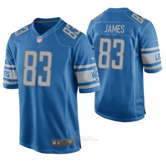 Camiseta NFL Game Hombre Detroit Lions Jesse James Azul