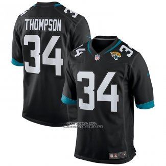 Camiseta NFL Game Jacksonville Jaguars Chris Thompson Negro
