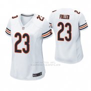 Camiseta NFL Game Mujer Chicago Bears Kyle Fuller Blanco
