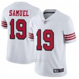 Camiseta NFL Game San Francisco 49ers 19 Deebo Samuel Blanco