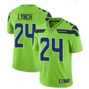 Camiseta NFL Game Seattle Seahawks 24 Marshawn Lynch Verde