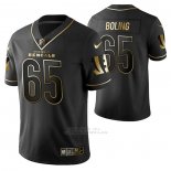 Camiseta NFL Limited Cincinnati Bengals Clint Boling Golden Edition Negro