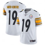 Camiseta NFL Limited Hombre 19 Smith-schuster Pittsburgh Steelers Blanco