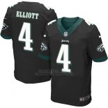 Camiseta NFL Limited Hombre Philadelphia Eagles 4 Jake Elliott Negro Alternate Stitched Vapor Untouchable