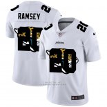 Camiseta NFL Limited Jacksonville Jaguars Ramsey Logo Dual Overlap Blanco