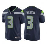 Camiseta NFL Limited Nino Seattle Seahawks 3 Wilson Azul Vapor Untouchable