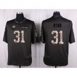 Camiseta New Orleans Saints Byad Apagado Gris Nike Anthracite Salute To Service NFL Hombre