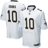 Camiseta New Orleans Saints Cooks Blanco Nike Game NFL Hombre