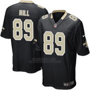 Camiseta New Orleans Saints Hill Negro Nike Game NFL Hombre