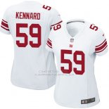 Camiseta New York Giants Kennard Blanco Nike Game NFL Mujer