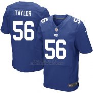 Camiseta New York Giants Taylor Azul Nike Elite NFL Hombre