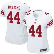 Camiseta New York Giants Williams Blanco Nike Game NFL Mujer