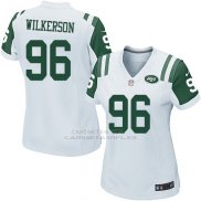 Camiseta New York Jets Wilkerson Blanco Nike Game NFL Mujer