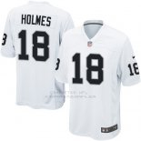 Camiseta Oakland Raiders Holmes Blanco Nike Game NFL Hombre