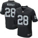 Camiseta Oakland Raiders Murray Negro Nike Elite NFL Hombre