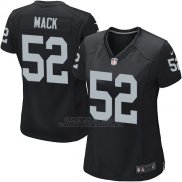 Camiseta Philadelphia Eagles Mack Negro Nike Game NFL Mujer