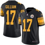 Camiseta Pittsburgh Steelers Gilliam Negro Nike Legend NFL Hombre