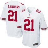 Camiseta San Francisco 49ers Sanders Blanco Nike Game NFL Hombre