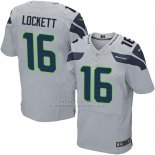 Camiseta Seattle Seahawks Lockett Apagado Blanco Nike Elite NFL Hombre