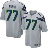 Camiseta Seattle Seahawks Rubin Gris Nike Game NFL Nino