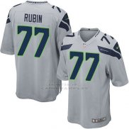 Camiseta Seattle Seahawks Rubin Gris Nike Game NFL Nino