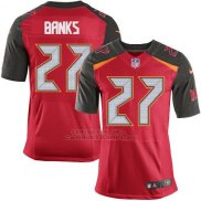 Camiseta Tampa Bay Buccaneers Banks Rojo Nike Elite NFL Hombre