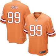 Camiseta Tampa Bay Buccaneers Sapp Naranja Nike Game NFL Hombre