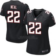 Camiseta Atlanta Falcons Neal Negro Nike Game NFL Mujer