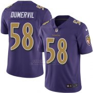 Camiseta Baltimore Ravens Dumervil Violeta Nike Legend NFL Hombre