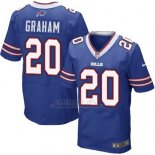Camiseta Buffalo Bills Graham Azul Nike Elite NFL Hombre