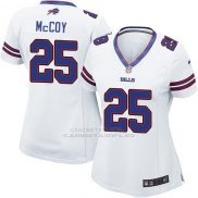 Camiseta Buffalo Bills Mccoy Blanco Nike Game NFL Mujer
