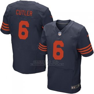 Camiseta Chicago Bears Cutler Apagado Azul Nike Elite NFL Hombre