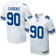 Camiseta Dallas Cowboys Lawrence Blanco Nike Elite NFL Hombre