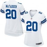 Camiseta Dallas Cowboys McFadden Blanco Nike Game NFL Mujer