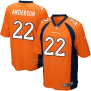 Camiseta Denver Broncos Anderson Naranja Nike Game NFL Hombre