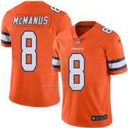 Camiseta Denver Broncos Mcmanus Naranja Nike Legend NFL Hombre
