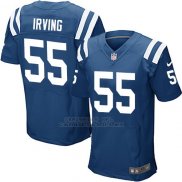 Camiseta Indianapolis Colts Irving Azul Nike Elite NFL Hombre